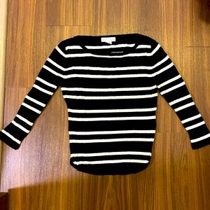 White House Black Market
Striped knit top size X-small